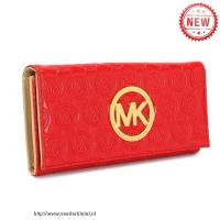 michael kors monogram flap continental groot rood portefeuilles Handtassen Prijs 7vz4t359